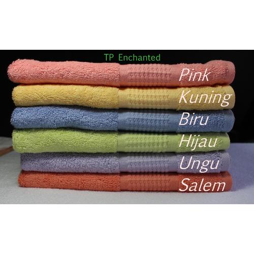 handuk terry warna warni 70x135cm